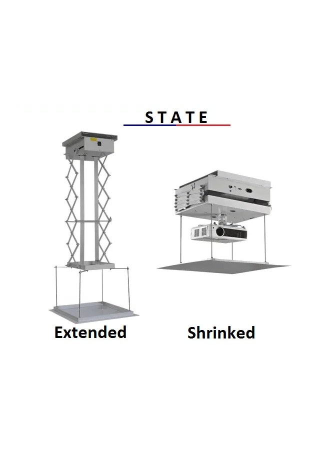 Motorized Projector Lift Supports Projectors up to 20 kg (44 lbs), Remote Controlled, 200 cm Running Distance | TF-PL200 - pzsku/Z22F75EB239516904E71DZ/45/_/1740223988/07efe187-353f-4320-9035-ca02ca336374