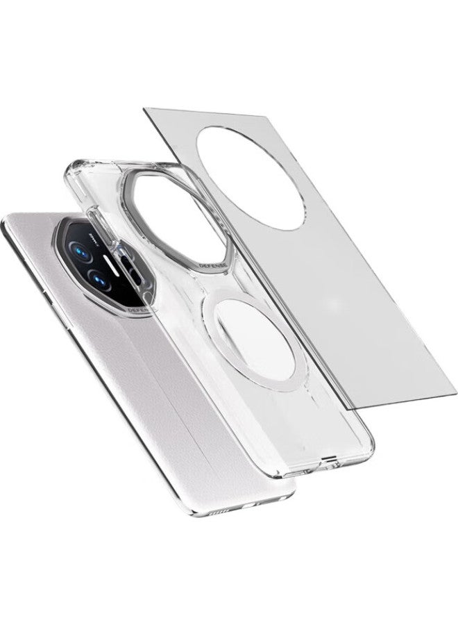 Defense Jise [Huawei Certified Brand] Huawei Mate70Rs Phone Case, Transparent 70Rs Extraordinary Master Collector'S Edition, Full Coverage Slim Protective Case, Magnetic Heat Dissipation, High Transparency For Men - Image 2