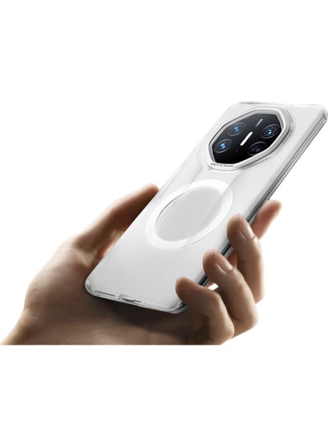 Defense Jise [Huawei Certified Brand] Huawei Mate70Rs Phone Case, Transparent 70Rs Extraordinary Master Collector'S Edition, Full Coverage Slim Protective Case, Magnetic Heat Dissipation, High Transparency For Men - Image 1