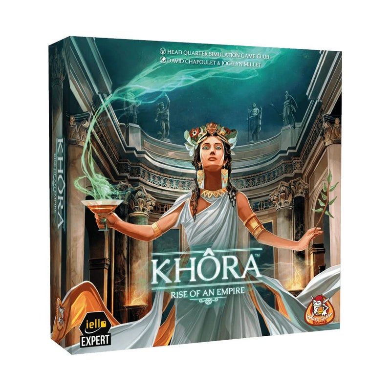 Iello Khora Rise of an Empire Race to Development Game Develop your City Faster and Better than Your Opponents 2 to 4 Players 75 Minute Play Time For Ages 14 and up - Image 2