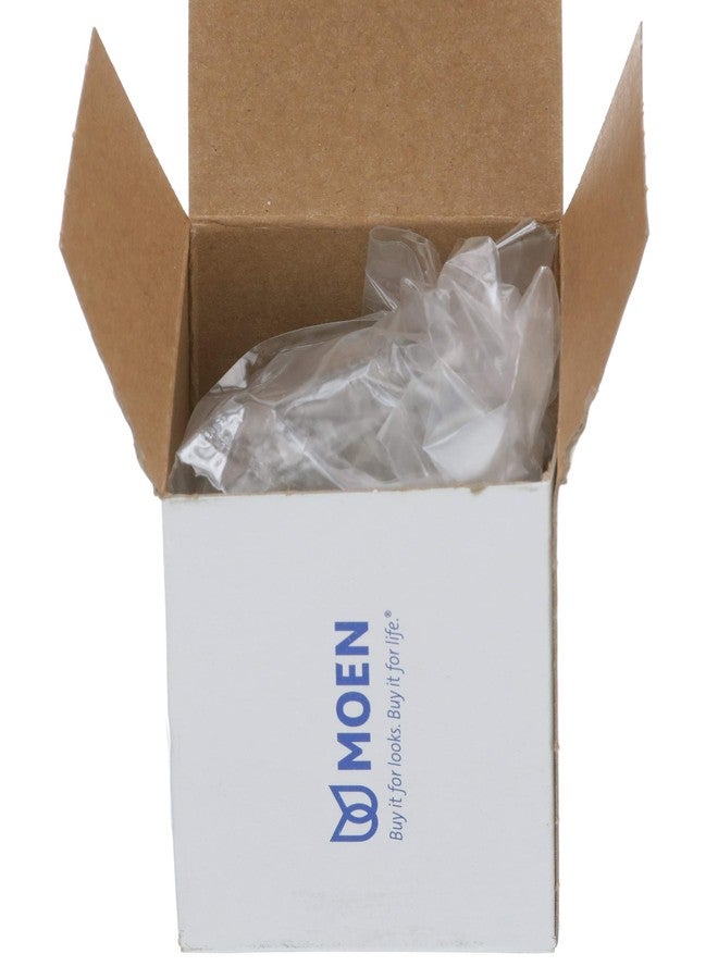 موين طقم مقبض صنبور حوض الاستحمام والدش البديل من مجموعة Chateau من Moen 96797، مصنوع من الكروم واللون الأبيض - Image 2