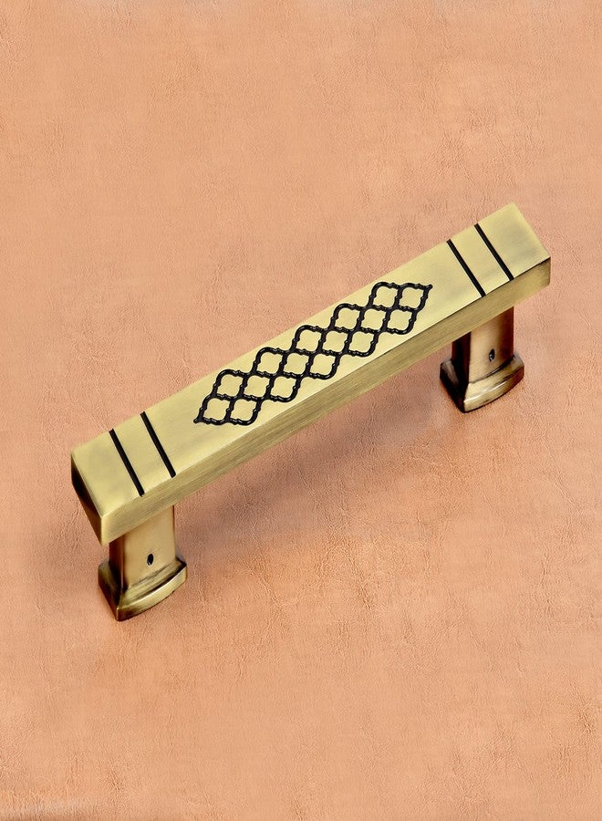 INDEED Main Door Handle Brass Antique Finish | Home Decor | Door Decor | |Brass Door Handle | Brass Door Knocker Design 14 (Size - 12 inch) (Made in India) - Image 2