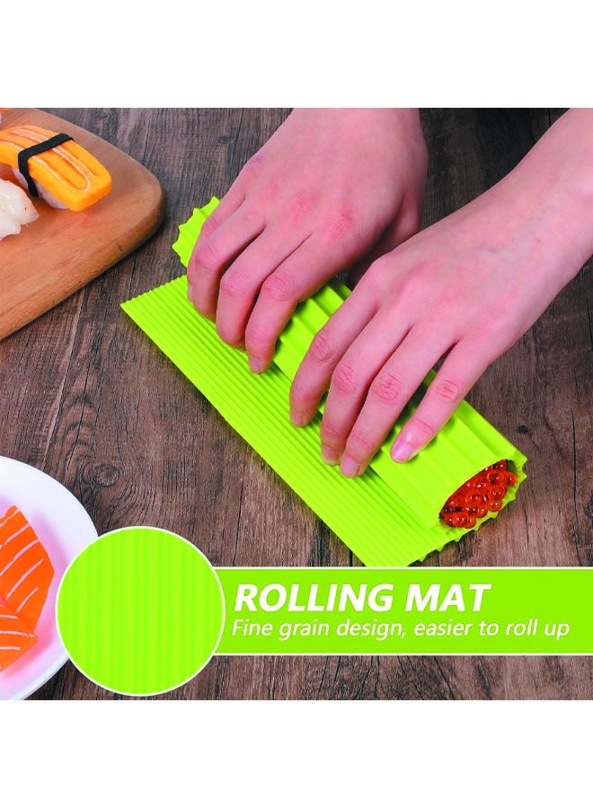 Premium Silicone Sushi Rolling Mat Kit, Non‑Slip Sushi Maker for Home Kitchen - Image 5