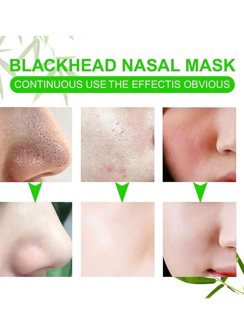 Elaimei Unscented Deep Cleansing Charcoal Pore Strips, 80 Count, Removes Blackheads, Tightens Pores, For Face and Nose  - Image 4