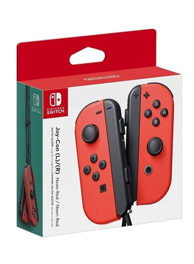 Nintendo 2-Piece Joy-Con Controller - Red/Black - Image 2
