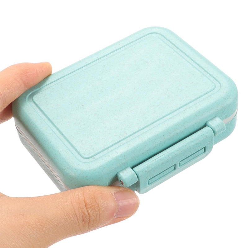 3pcs Moisture Proof Travel Pill Organizer Small Portable Pill Box With Compartments - Image 5