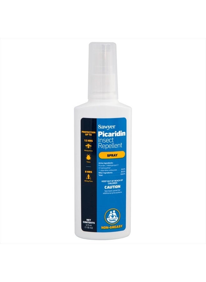 Sawyer Products - SP544 Premium Insect Repellent with 20% Picaridin, Pump Spray, 4-Ounce - Image 1