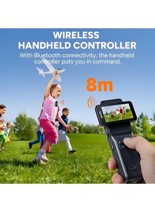 SJCAM Renewed - C400 4K Vlogging Camera with Rotatable Dual Touch Screen - Image 3