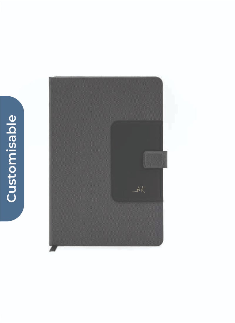 SANTHOME Personalised MANEZ - Santhome A5 Notebook with Phone Stand and Pen Holder  - Image 3
