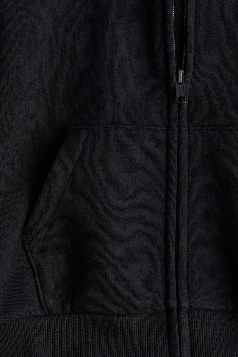 H&M Oversized zip-through hoodie