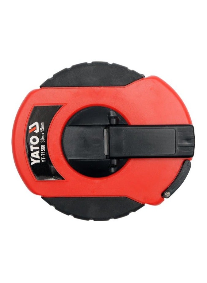 ياتو YATO شريط قياس شفرة الألياف الزجاجية 30Mx13mm ABS بطاقة شماعات 