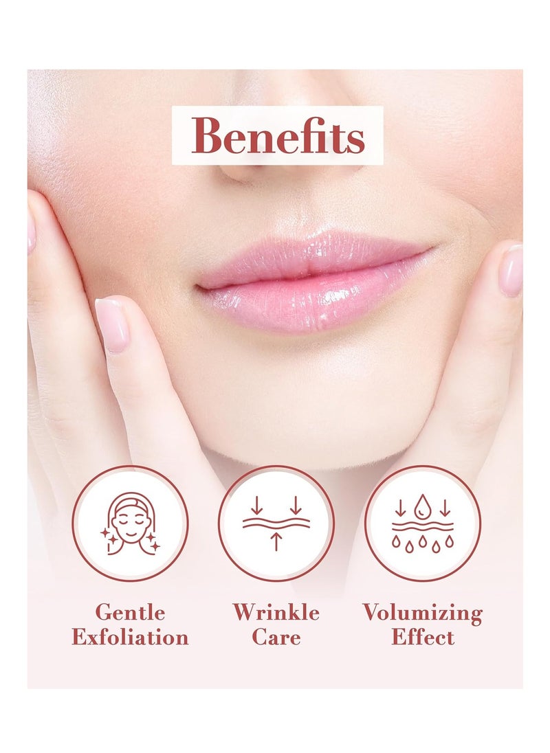 Sooryehan Sooryehan Volume Up Lipcerin (0.5fl oz) - Age-Defying, Plumping, Hydrating, Nourishing Lip Balm Care for Dry, Chapped Lips. Korean Skin Care. Peptides, Collagen, Shea Butter, Plant-Based Squalane.  - Image 3