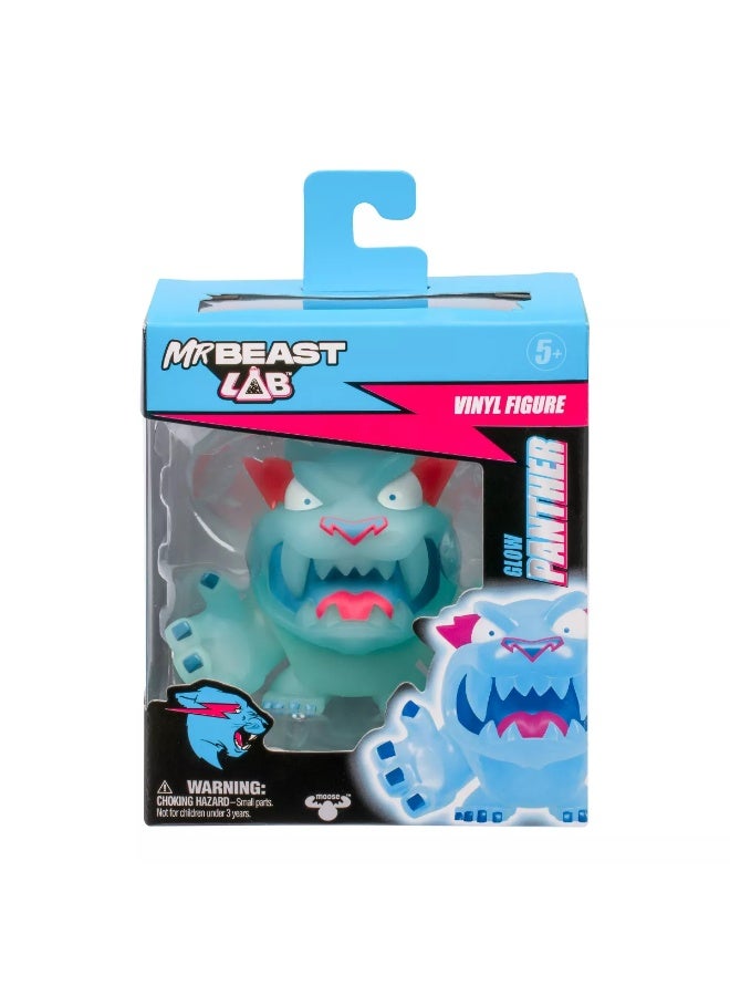 MrBeast Lab تمثال فينيل بانثر متوهج من مختبر مستر بيست (8.8 سم) - Image 1