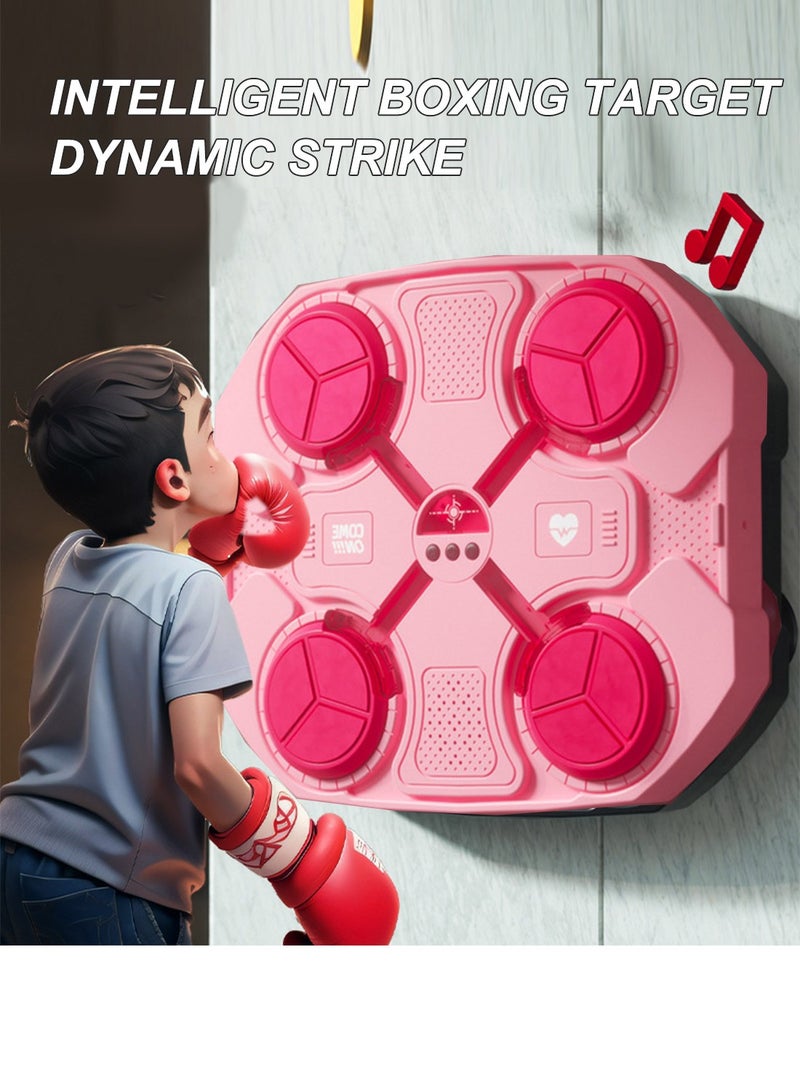 MaBaby Music Boxing Machine for Adults and Kid, Home Wall Mount Music Boxer, Electronic Smart Agility Training Boxing Target Punching Equipment Pads, Gear Boxing Machine - Image 4