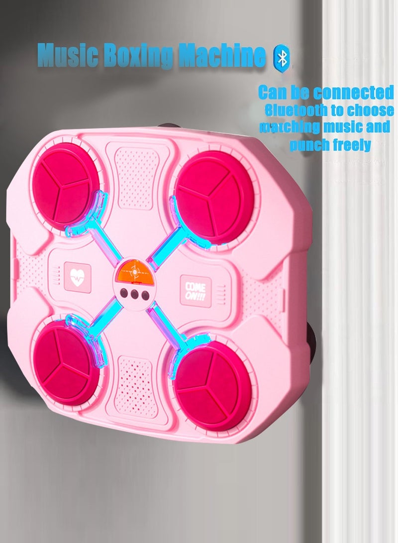 MaBaby Music Boxing Machine for Adults and Kid, Home Wall Mount Music Boxer, Electronic Smart Agility Training Boxing Target Punching Equipment Pads, Gear Boxing Machine - Image 2