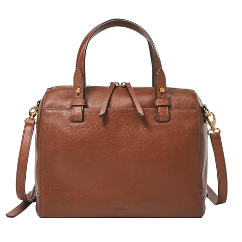 Fossil Women's Rachel Leather Satchel Purse Handbag, Brown (Model: ZB7256200) - Image 4