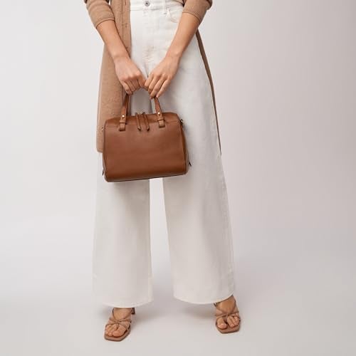 Fossil Women's Rachel Leather Satchel Purse Handbag, Brown (Model: ZB7256200) - Image 5
