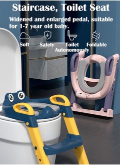 ZCM-HAPPY Baby Folding Anti-Slip Potty Training Toilet Chair With Adjustable Ladder  - Image 2