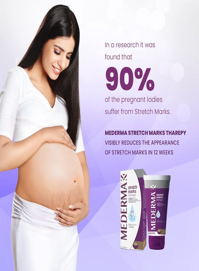 Mederma Stretch Marks Therapy | Stretch Mark Cream For Women & Men | Anti stretch mark cream during & After pregnancy (25g) - Image 3