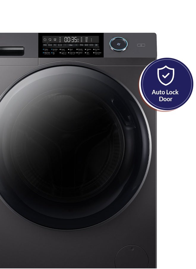 Arrow - 12KG Front Loading Automatic Washing Machine, 12KG Washing Capacity, 8KG Dryer Capacity, 15 Programs, Auto Lock Door, LED Display Screen | Model Name: RO-12FWDHS - Image 1