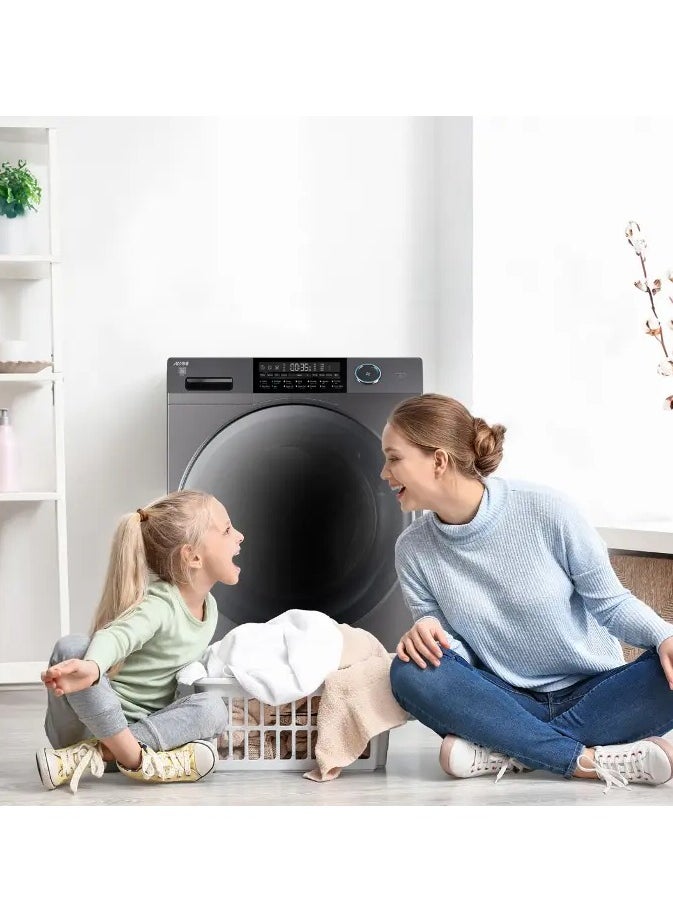 Arrow - 12KG Front Loading Automatic Washing Machine, 12KG Washing Capacity, 8KG Dryer Capacity, 15 Programs, Auto Lock Door, LED Display Screen | Model Name: RO-12FWDHS - Image 1