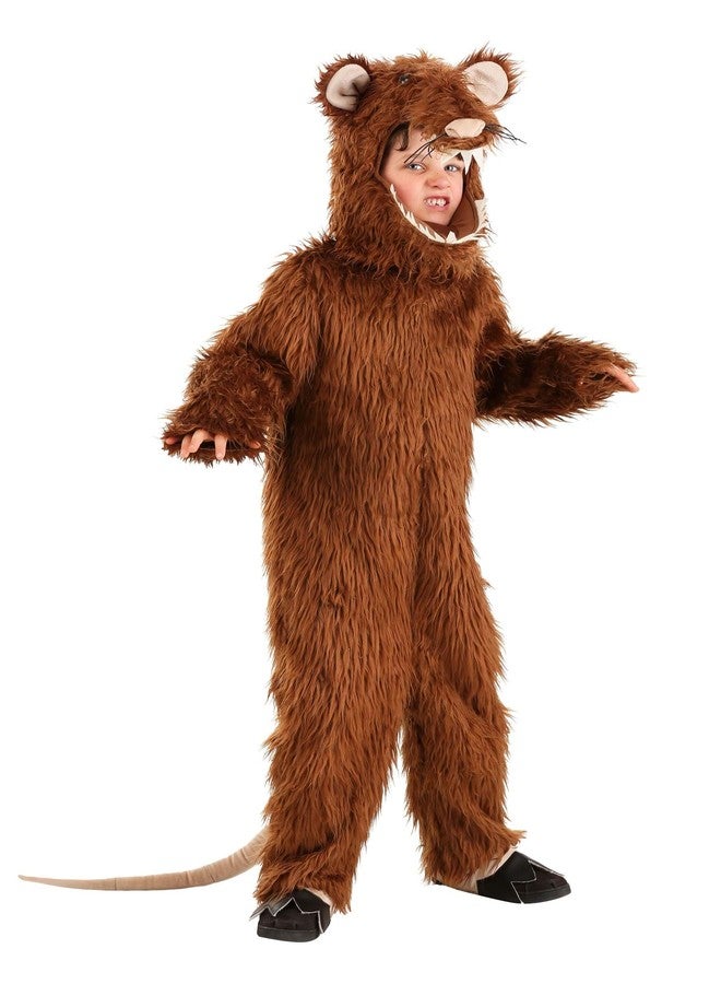 Fun Costumes Kids Princess Bride ROUS Halloween Costume | Brown Rodent of Unusual Size | Rat Jumpsuit for Themed Events Small - Image 2
