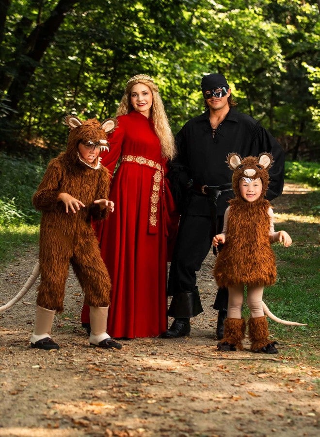 Fun Costumes Kids Princess Bride ROUS Halloween Costume | Brown Rodent of Unusual Size | Rat Jumpsuit for Themed Events Small - Image 4