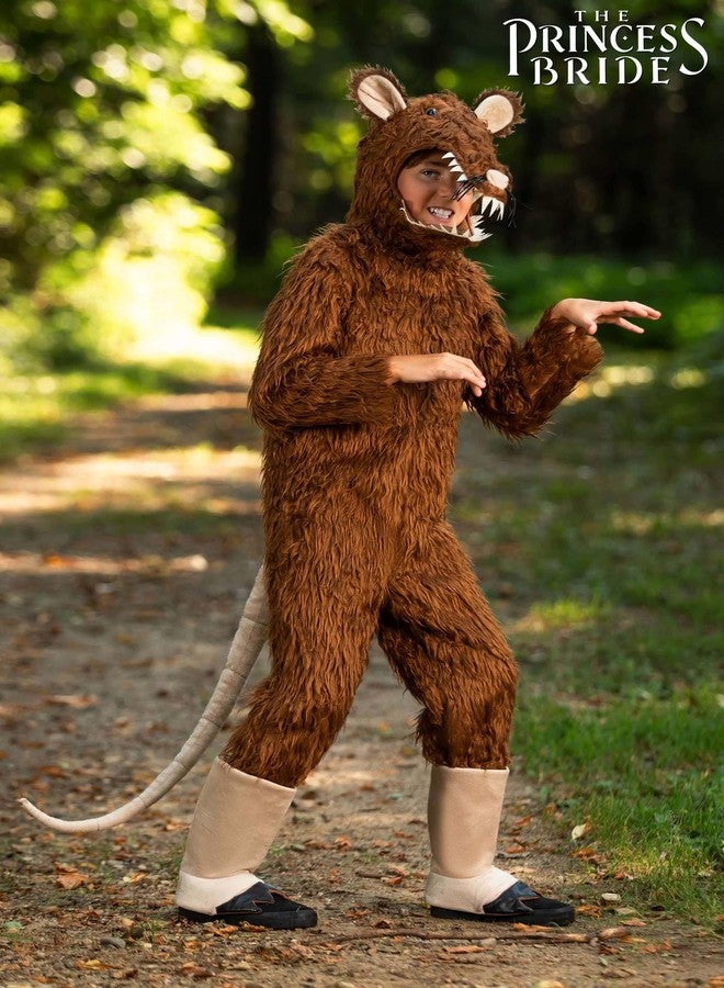 Fun Costumes Kids Princess Bride ROUS Halloween Costume | Brown Rodent of Unusual Size | Rat Jumpsuit for Themed Events Small - Image 3