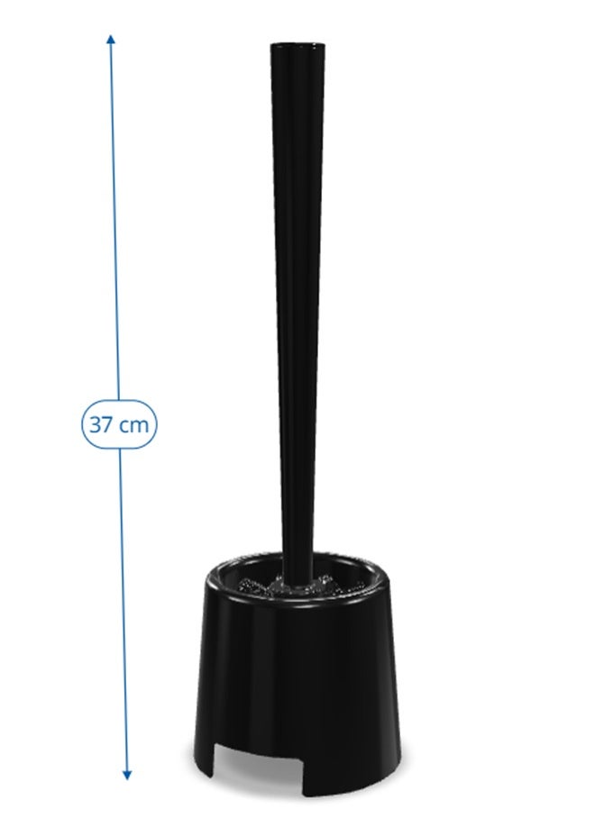 Ikea - BOLMEN Toilet Brush / Holder - Black - Image 1