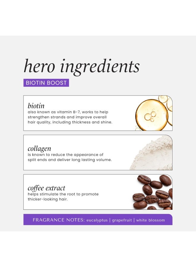 هاسك شامبو HASK Biotin Boost لتكثيف الشعر 355 مل - Image 5