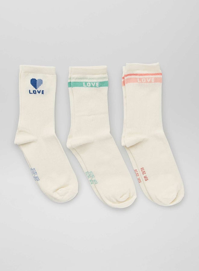 Kiabi Pack of 3 pairs of socks  - Image 2