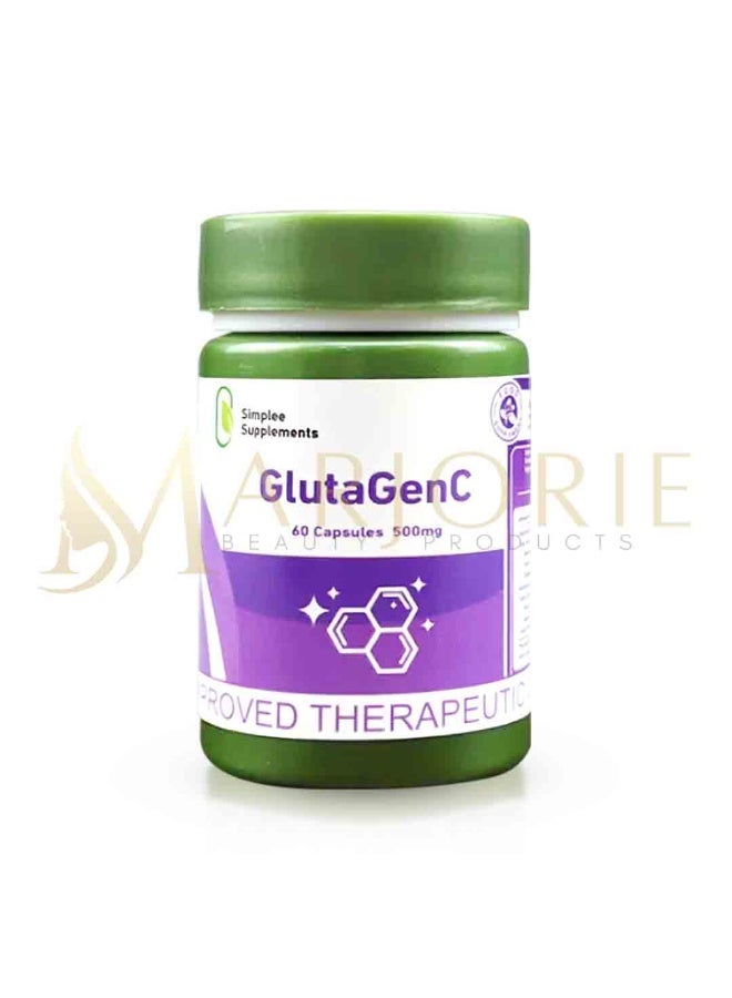 مكملات سيمبلي جلوتاجين سي - 60 كبسولة