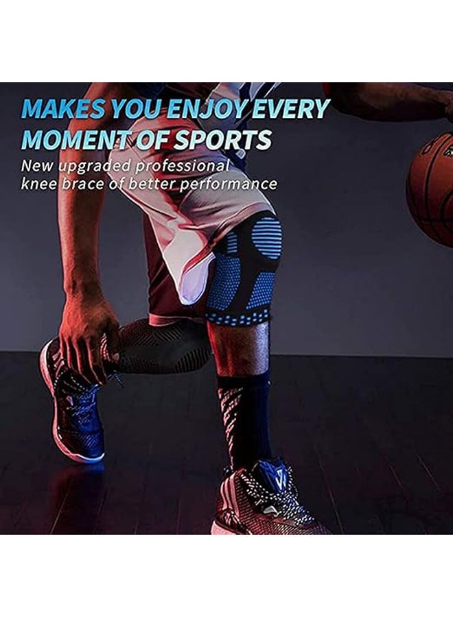 general 2pcs knee support, knee pads, basketball sports knee pads, MTB volleyball knee support, compression, tactical knee support, compression cover - Image 5