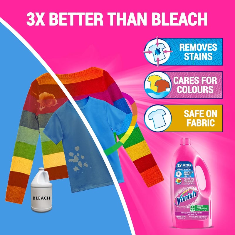 Liquid Fabric Stain Remover 3L for Coloured & White clothes - Image 3