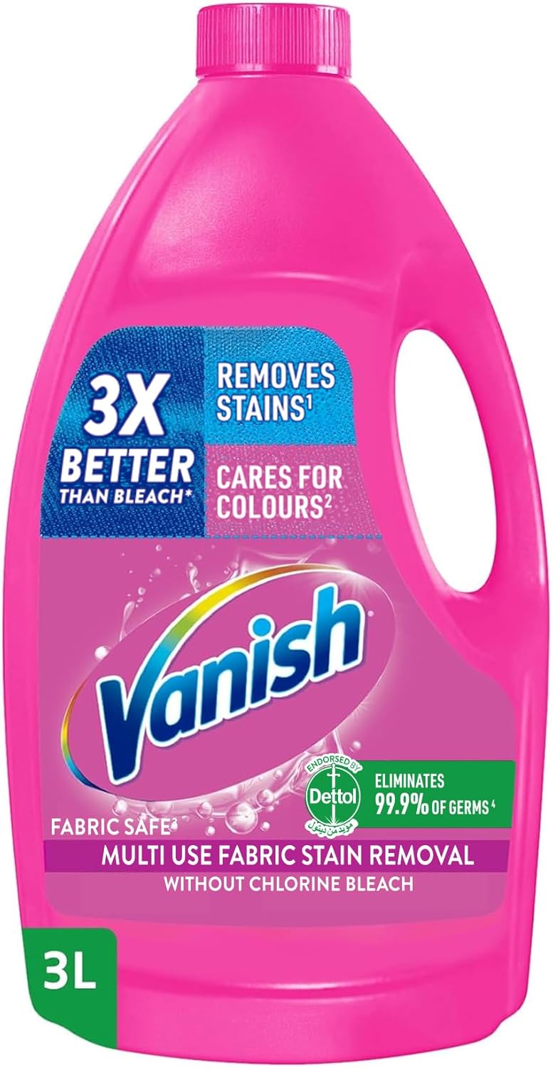 Liquid Fabric Stain Remover 3L for Coloured & White clothes - Image 1