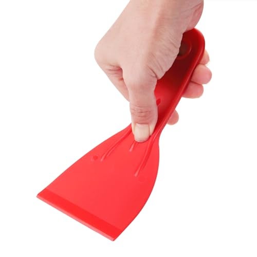 Harniruco 3 Pcs Putty Knife,Flexible Plastic Paint Scraper Tool for Spackling,Spreader, Spackle, Putty Knife Scraper, Tamale Spreader Tool 3-Pack: 1-1/2", 3", 6", 3 Pcs Putty Knife - Image 3