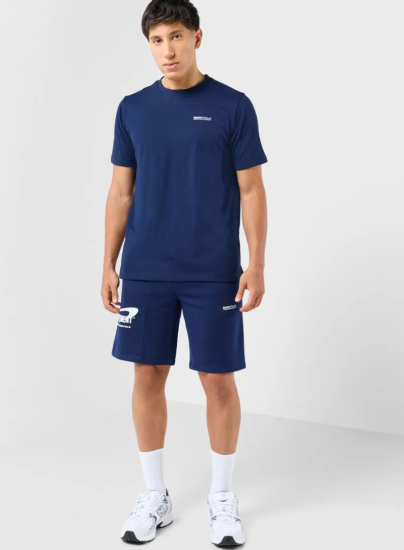 The Giving Movement Space Printed Shorts