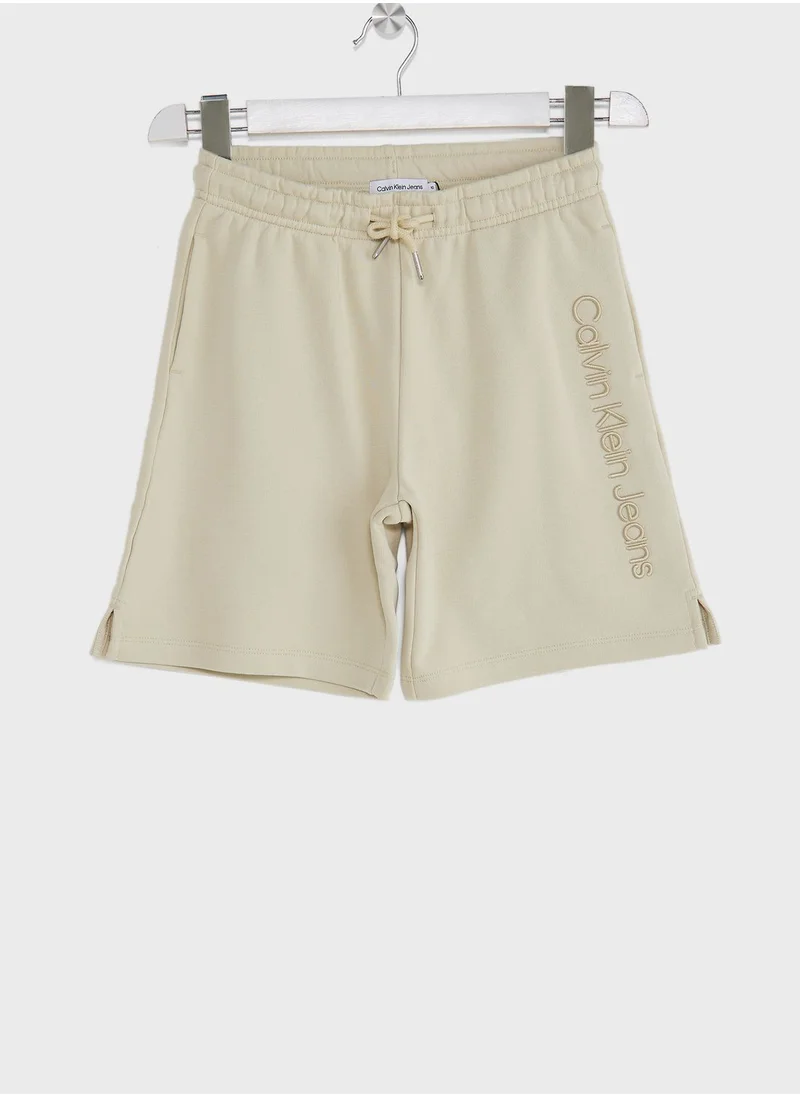 Calvin Klein Jeans Youth 3D Raised Shorts