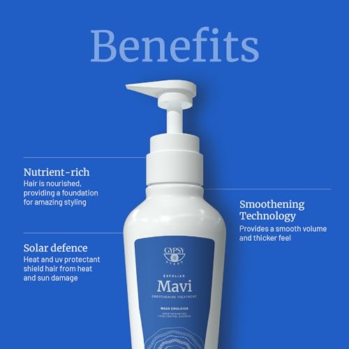 Gypsy Syrup Mavi Shampoo for Smoothening And Frizz Control | Repairs damaged hair and boosts hair growth | Emulsion Wash - 300g - Image 4