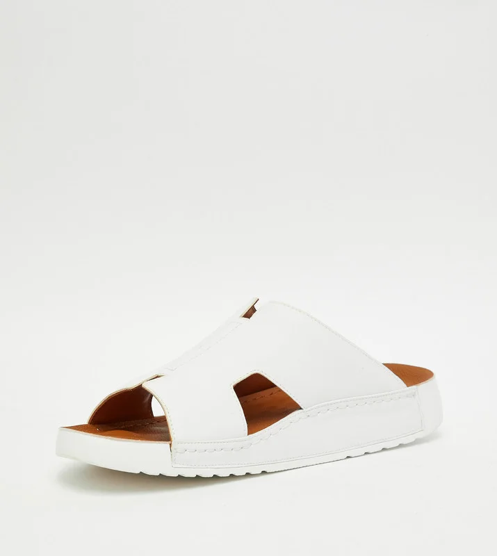 Steve Madden SNOL White Men's Comfort Sandals
