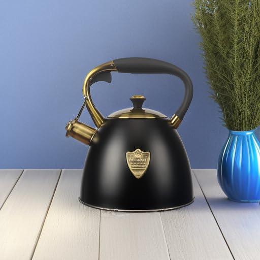 LUXGRACE Tea Kettle -2.9 Quart Tea Kettles Stovetop Whistling Teapot Stainless Steel Tea Pots for Stove Top Whistle Tea Pot - Image 5