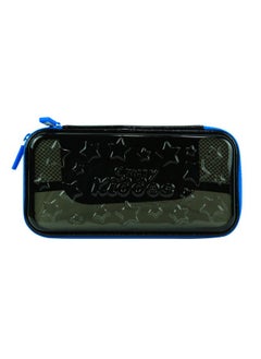 SMILY KIDDOS Smily Kiddos | Smily PVC Pencil Case (Black) | Transparent Hardtop Pencil Box | Star Pencil Box for Kids | kids Pencil case  - Image 1