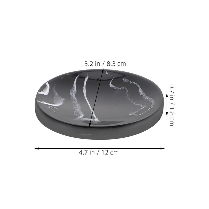 Marble Soap Dish With Drainable Design For Bathroom Countertop - Image 3
