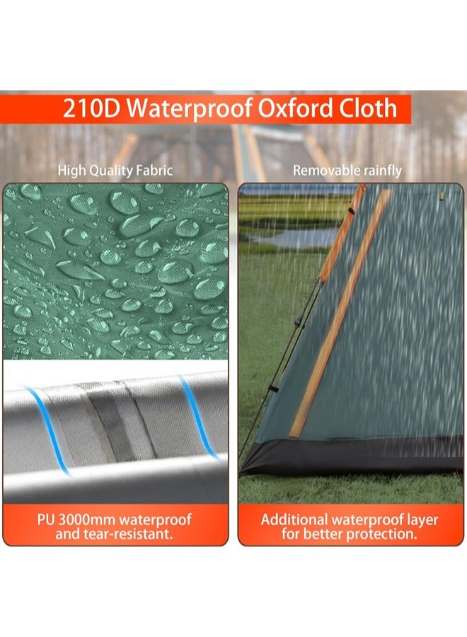 دنزوز خيمة التخييم 5-8 شخص عائلي خيمة الفوري سهلة إعداد خيمة مع حقيبة الحمل ، ومقاوم للماء منبث - Image 5