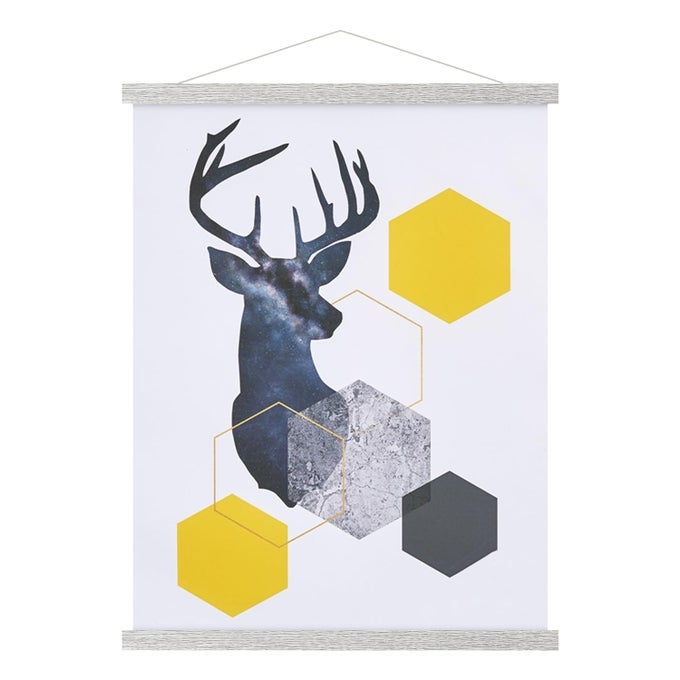 MAGNETIC POSTER HANGER 8X10 8X20 8X11 POSTER FRAME WOOD WOODEN MAGNET PRINT POSTERS DOWEL SCROLL HANGER HANGERS HANGING KIT FOR WALLS MAP CANVAS ARTWORK GREY 8