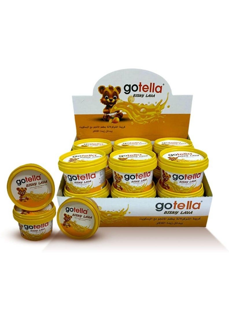 gotella Lava Mango Chocolate Spread With Crunchy Biscuits 60 gm pack 12 pieces - pzsku/Z22F9E1452C8F553ABC9AZ/45/_/1736677862/7ab33014-271e-4bbe-9c50-1c85ad919399