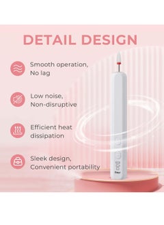 KASTWAVE Portable Wireless Electric Nail Drill, Professional Acrylic Nail Drill Machine for Gel, Professional Nail Drill Machine Kit, USB Electric Nail File Efile Set,Manicure Pedicure Nail Tools  - Image 5