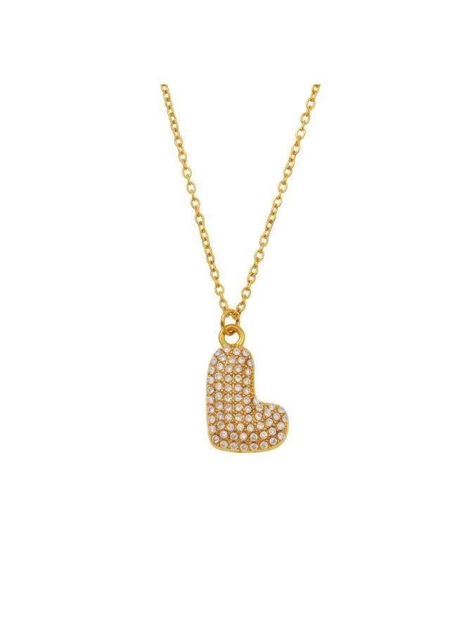 روفو Letter L Bubble Initial Necklace