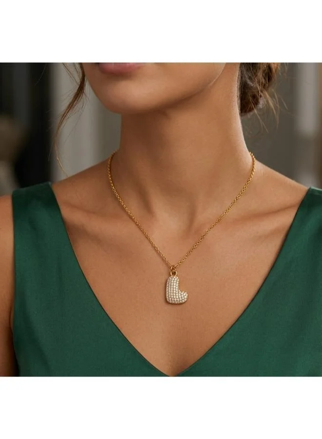 روفو Letter L Bubble Initial Necklace