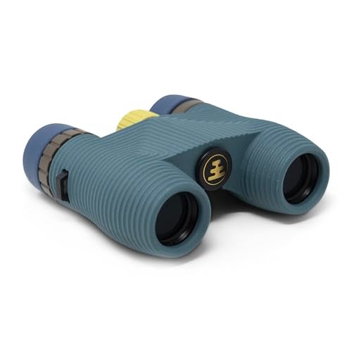 Nocs Provisions Standard Issue 10x25 Waterproof Binoculars 10X Magnification Bak4 Prism Wide View MultiCoated Lenses for Bird Watching Hiking Backpacking Pacific Blue II